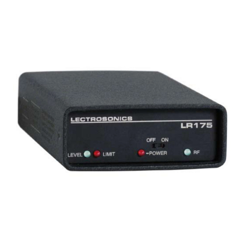 Lectrosonics LR175 User manual