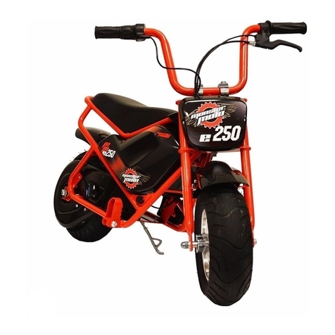 Monster Moto MM-E250 owner's manual