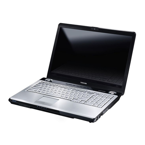 Toshiba Satellite P200 Series User manual