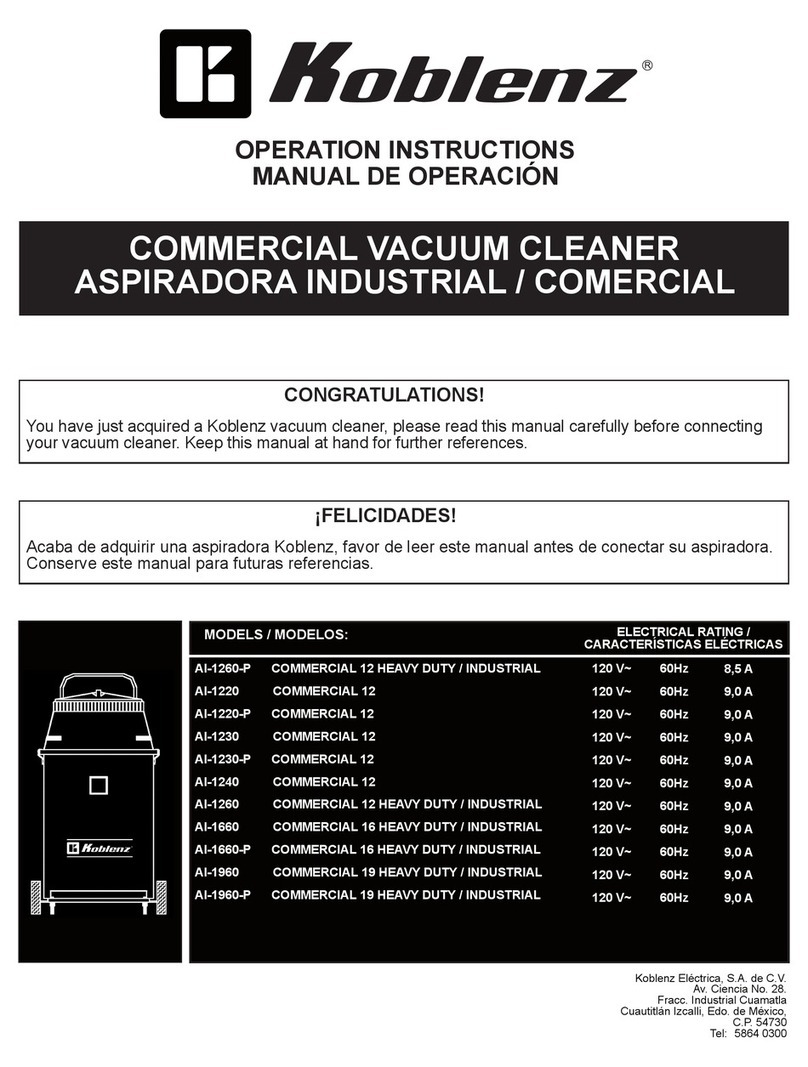 Koblenz AI-1260-P Operation instructions