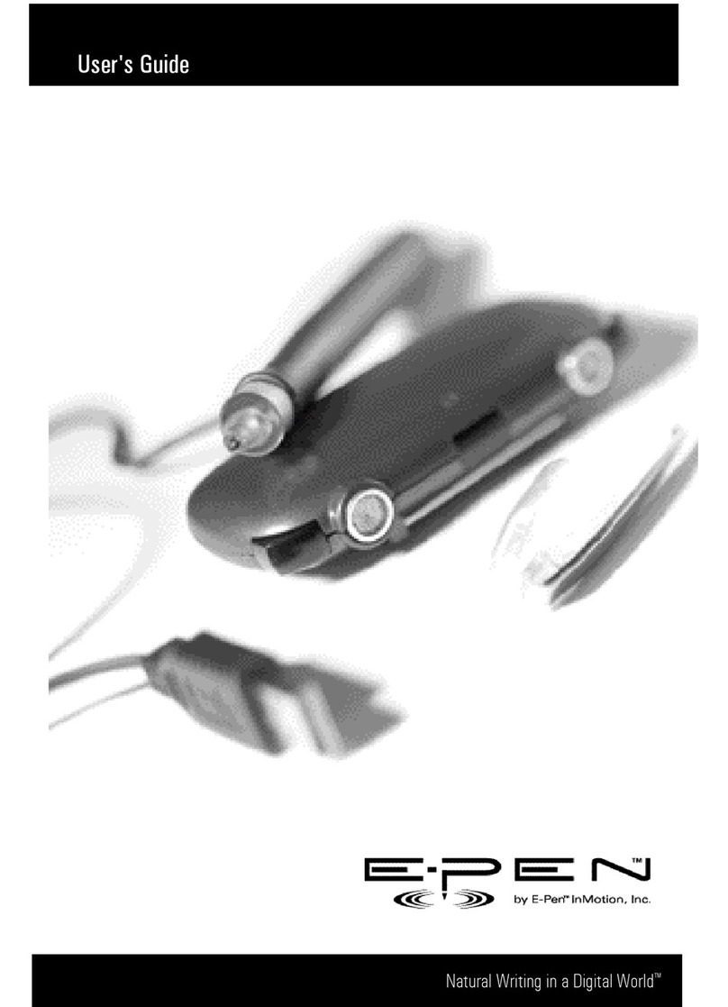 E-Pen InMotion E-Pen user guide