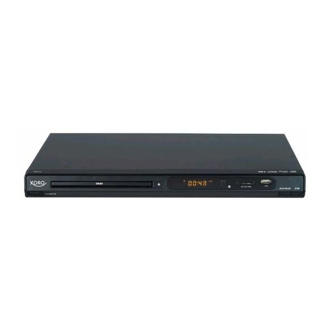 Xoro HSD 8405 User manual