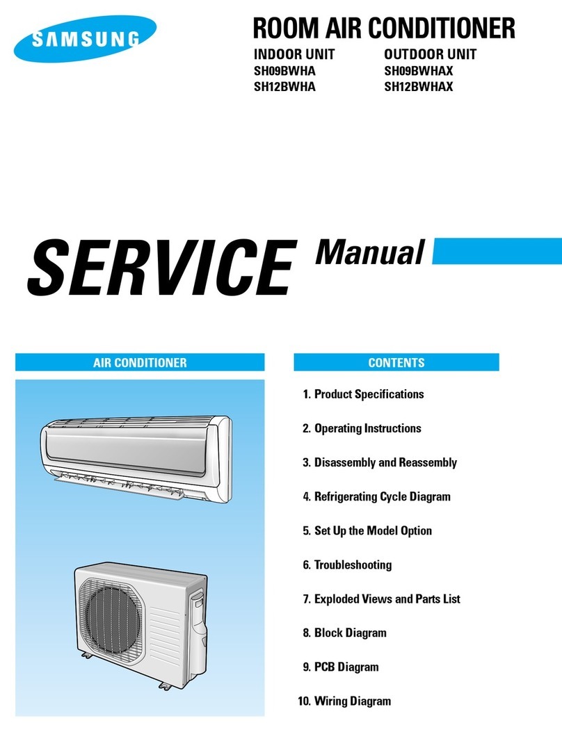 Samsung SH09BWHA Series User manual