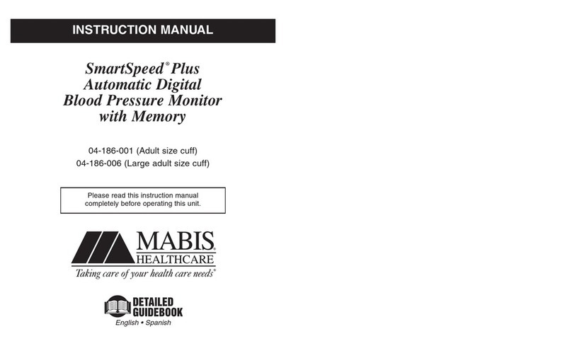 MABIS SmartSpeed Plus 04-186-001 User manual