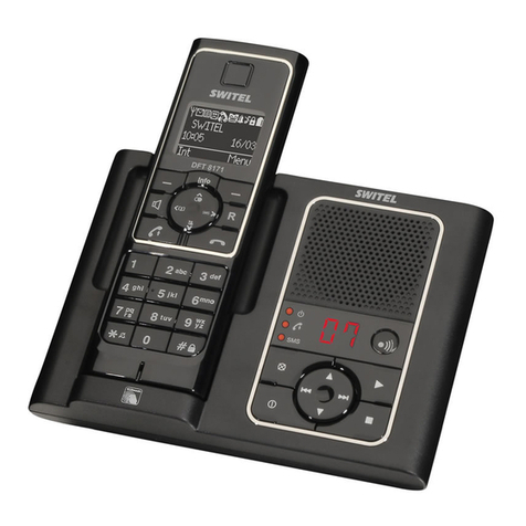 AUDIOLINE Slim DECT 58x User manual