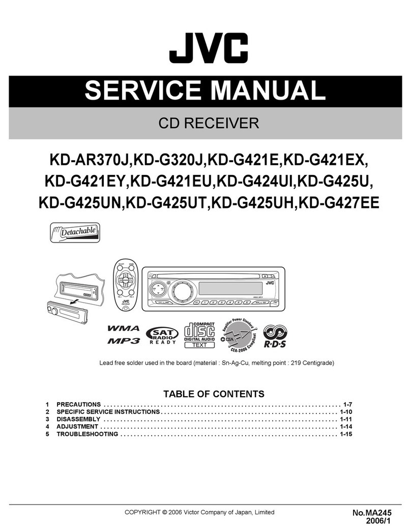 JVC KD-AR370J User manual