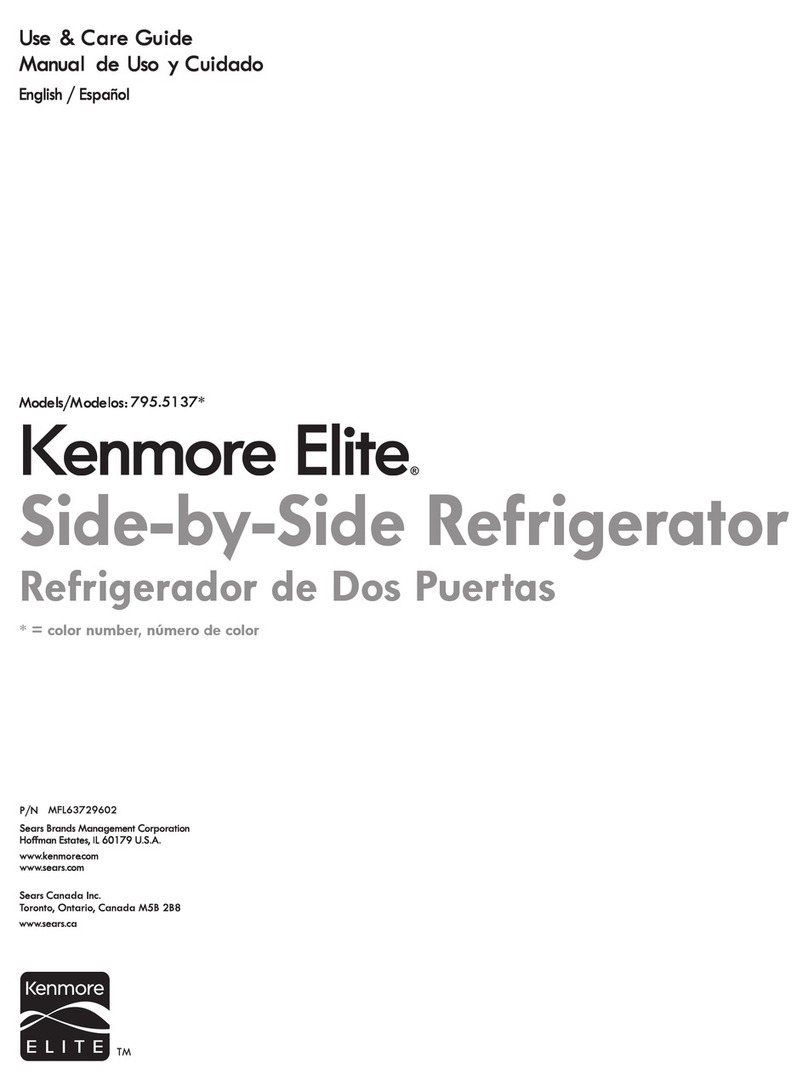 Kenmore 795.5137 Use & care guide