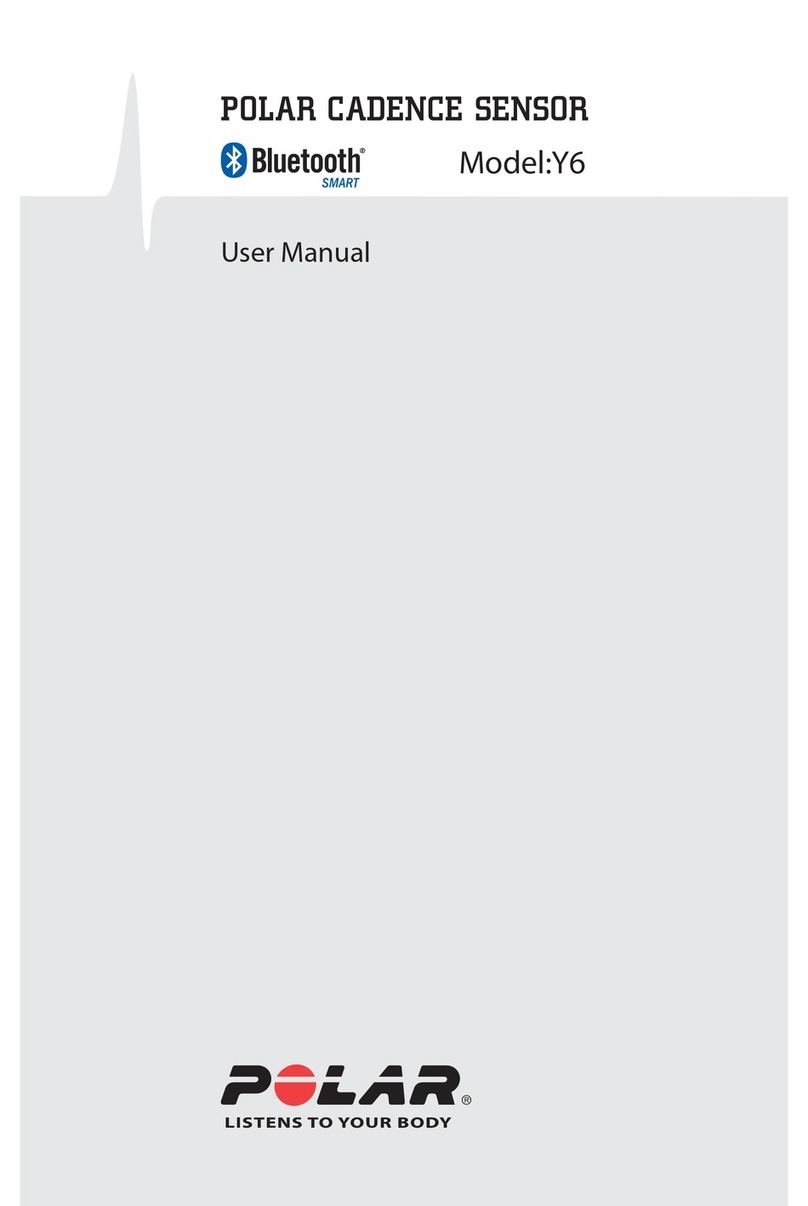 Polar Electro Y6 User manual