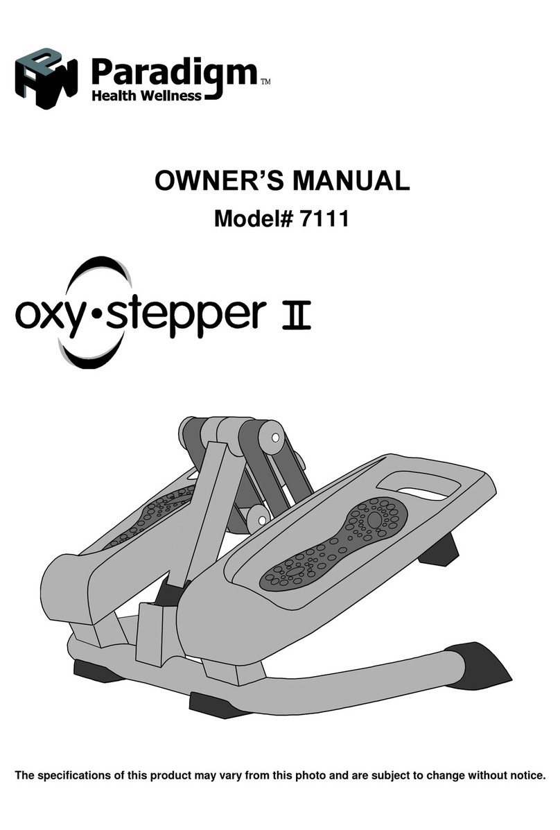 Paradigm 7111 owner's manual