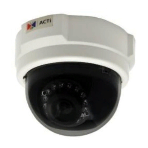 ACTi D55 Instructions for use