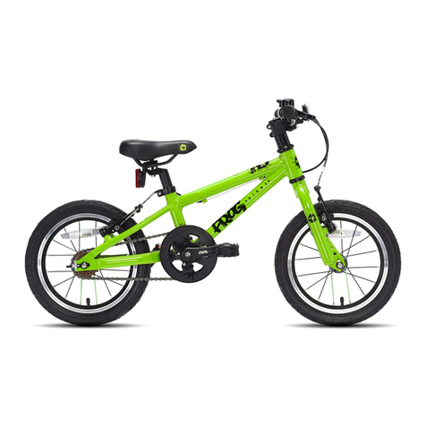 Frog Bikes Tadpole owner's manual