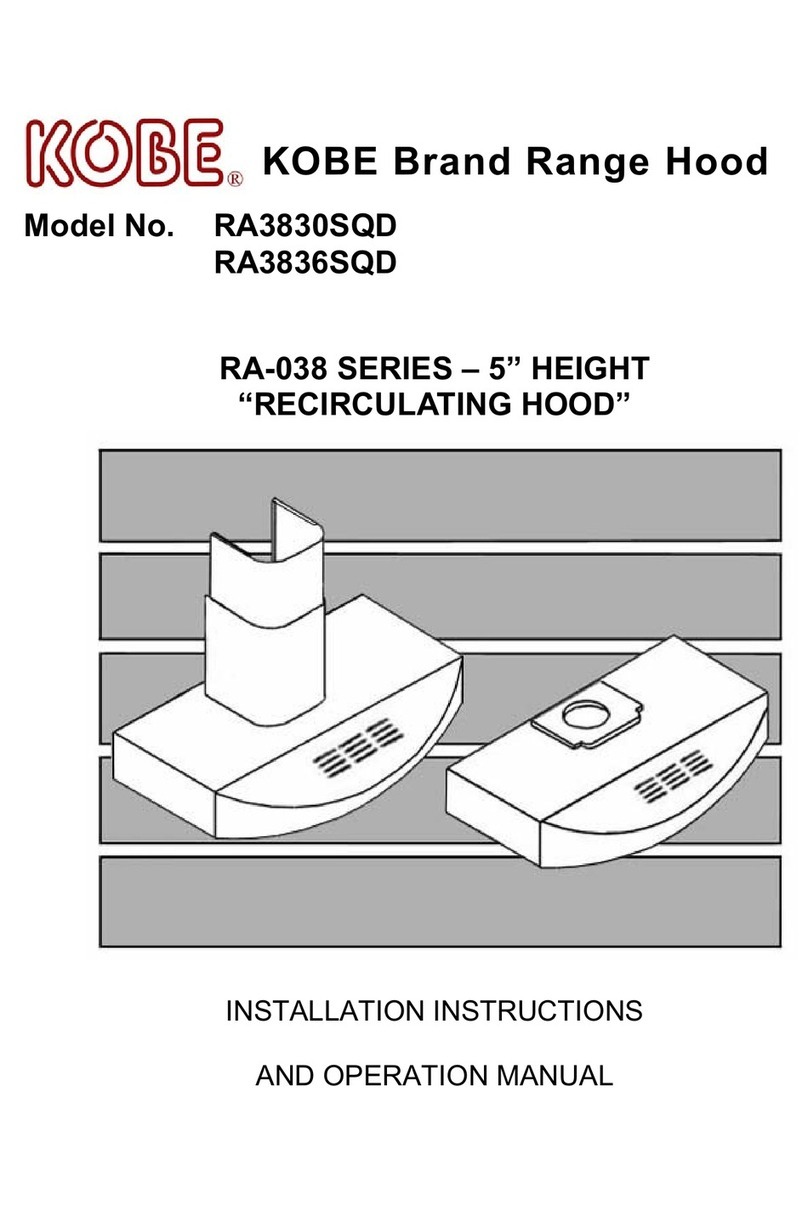 KOBE RA3830SQD Troubleshooting guide KOBE RA3830SQD Troubleshooting guide