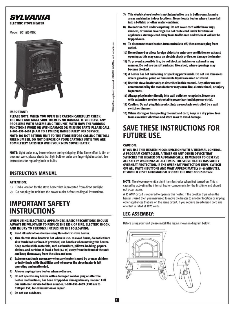 Sylvania SO111R-MBK instruction manual