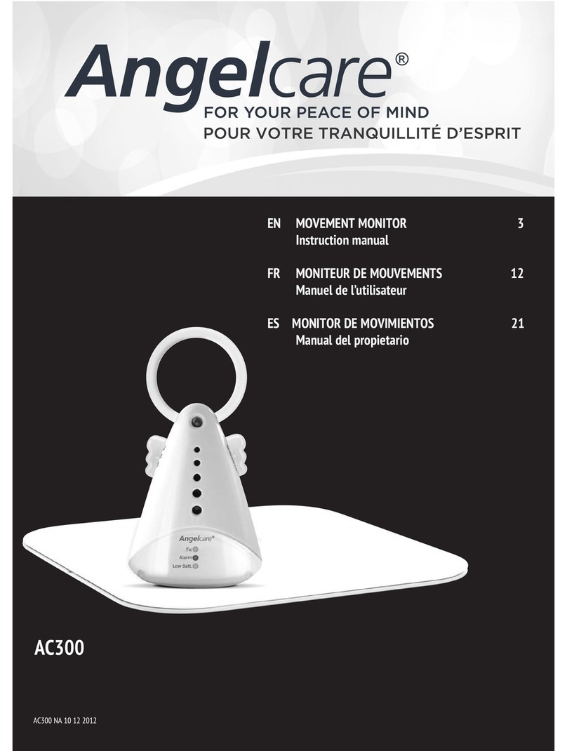 Angelcare Movement Monitor User manual
