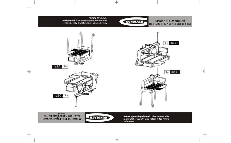 Gundlach 1027 Series owner's manual