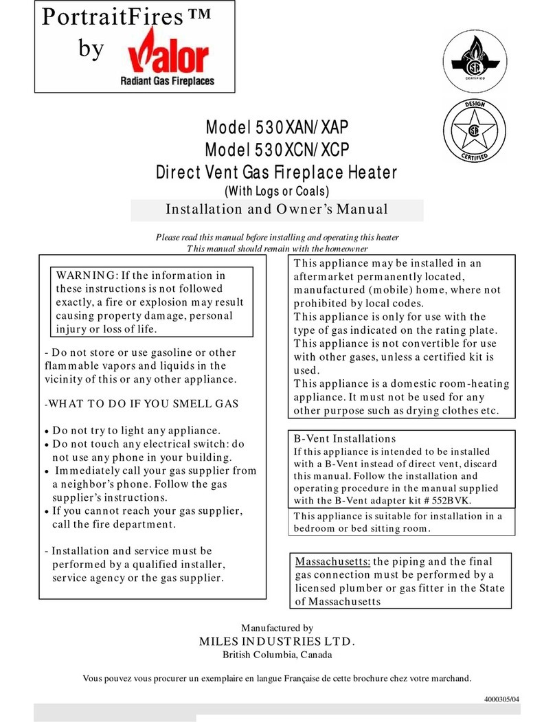 Miles Industries 530XAN Installation instructions Miles Industries 530XAN Installation instructions