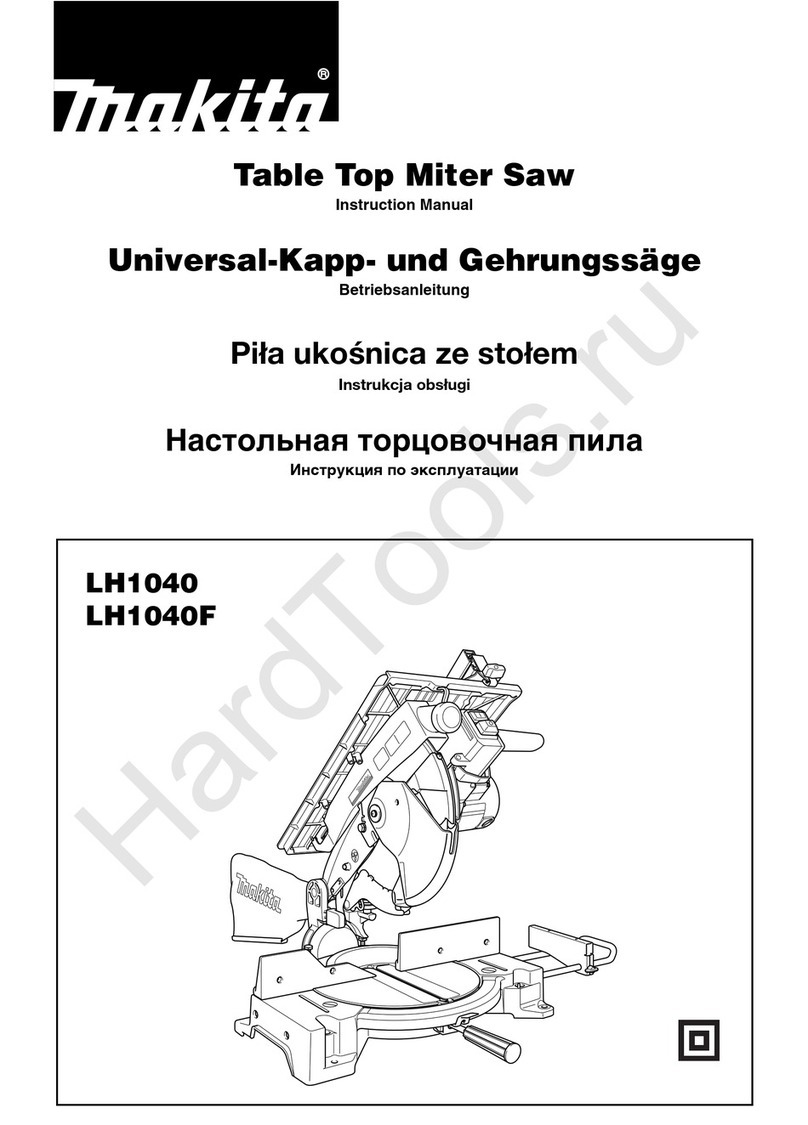 Makita LH1040 instruction manual