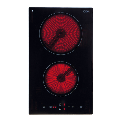 CDA hc3620 Manual for installation, use and maintenance