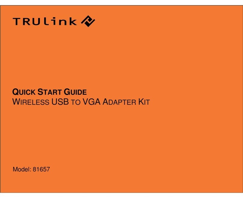 TRUlink 81657 User manual