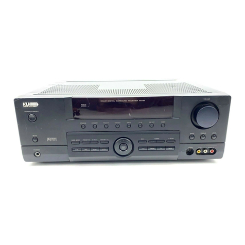 KLH R5100 user manual