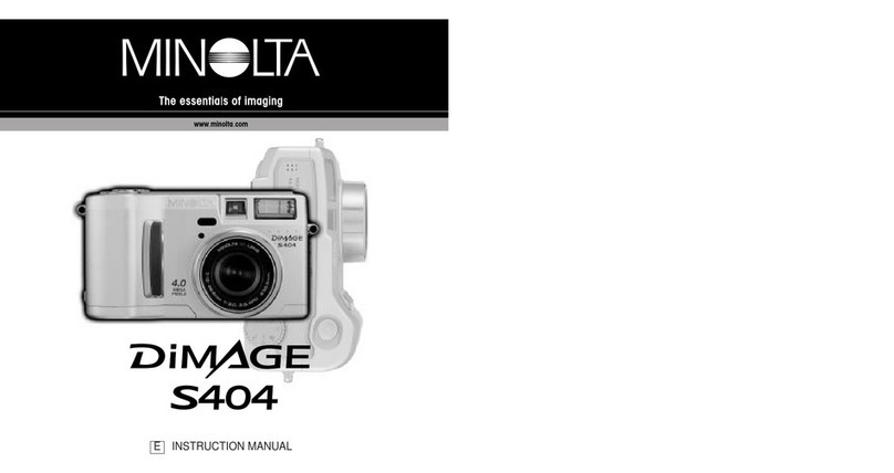Minolta DiMAGE S404 User manual