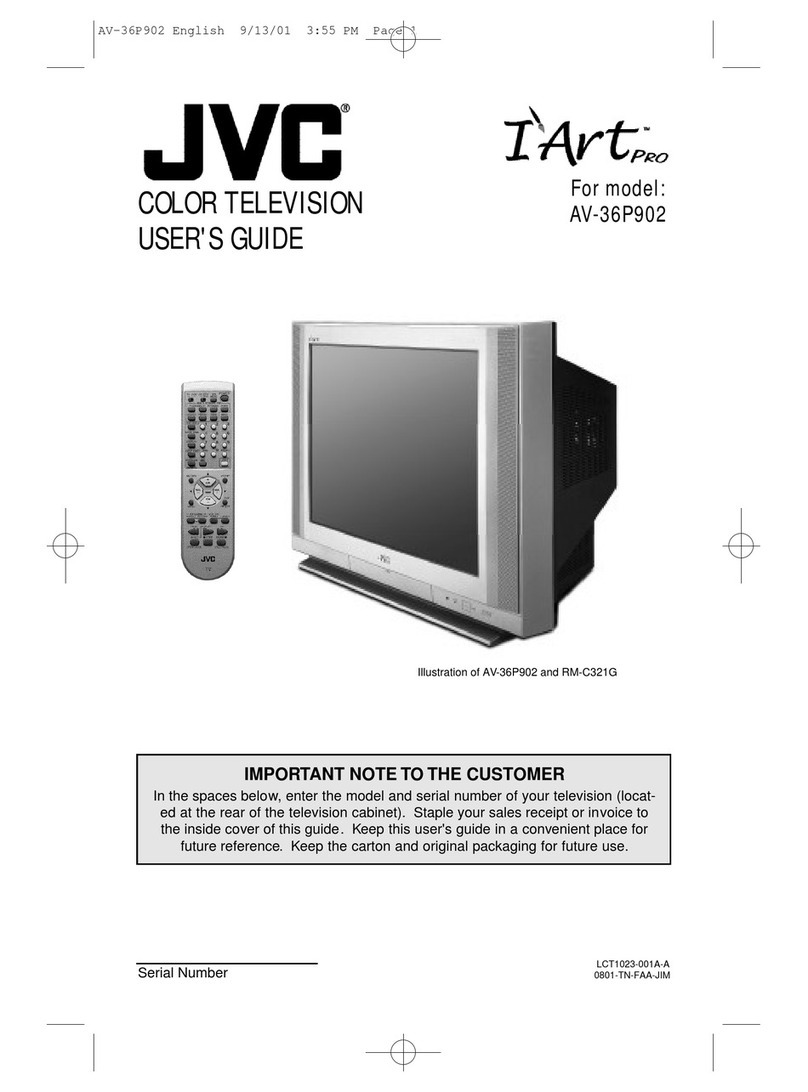 JVC AV-36P902 user guide