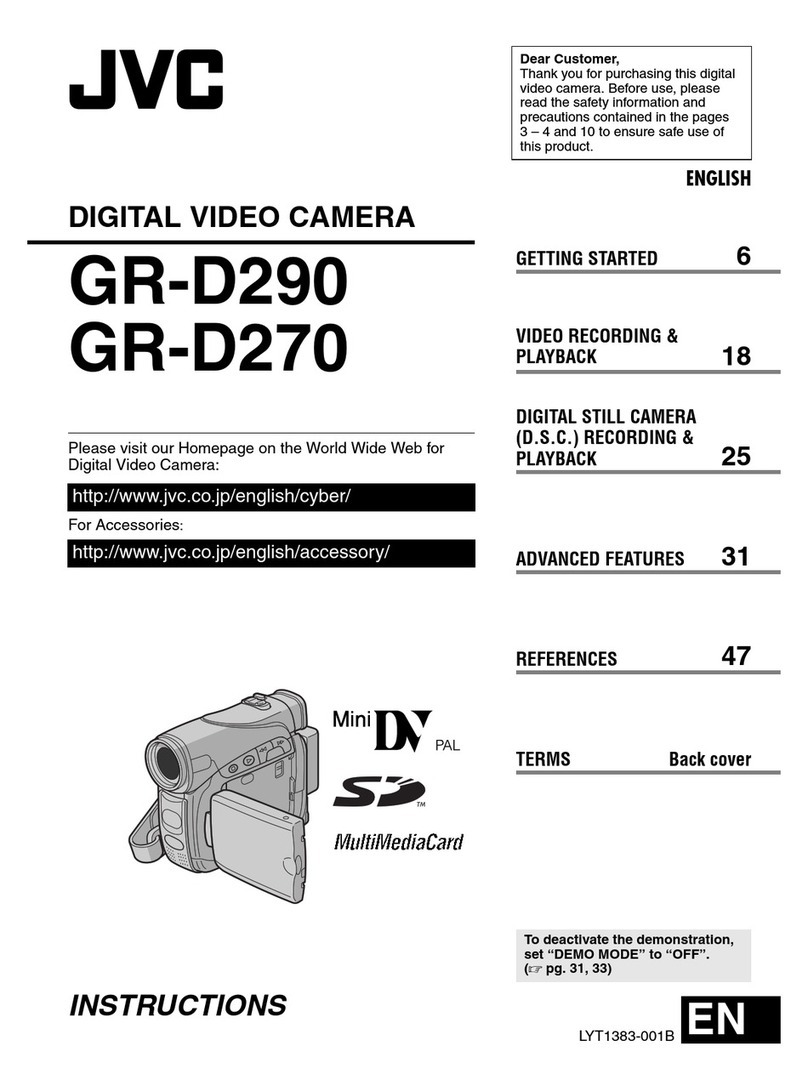 JVC GR-D290 GR-D270 User manual