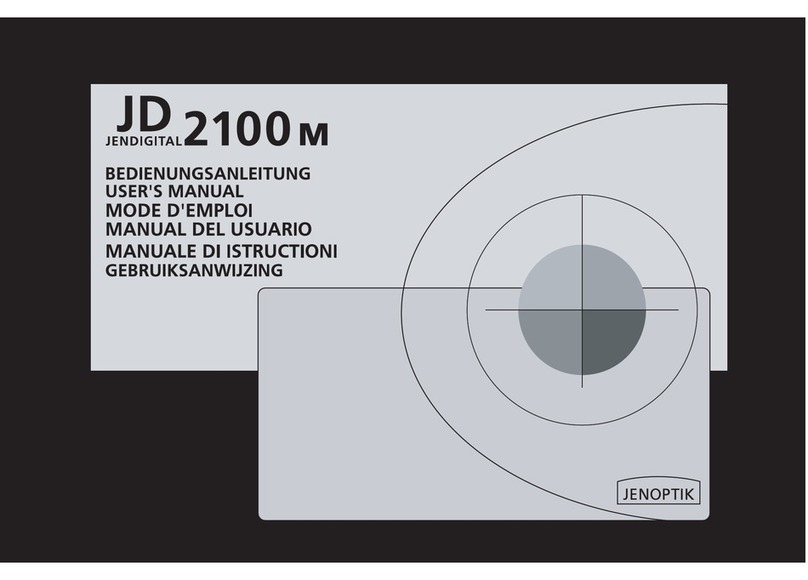 Jenoptik JD 2100m user manual