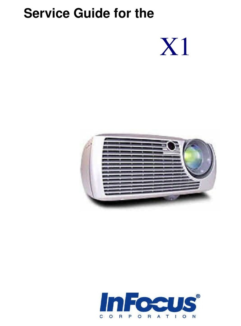 InFocus X1 User manual