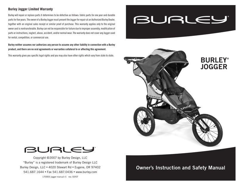 Burley Jogger Instruction Manual