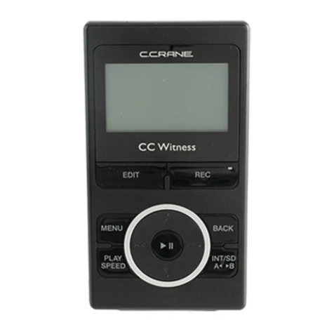C. Crane CC Witness User manual