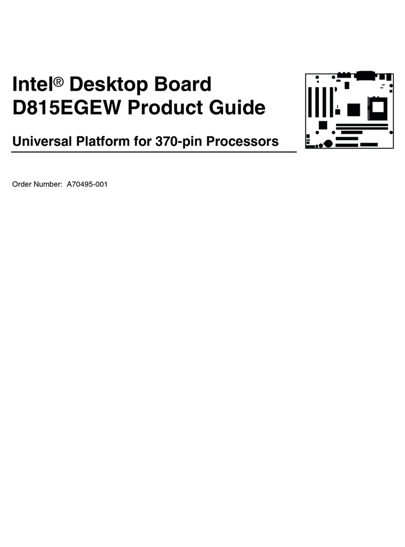 Intel D815EGEW User manual