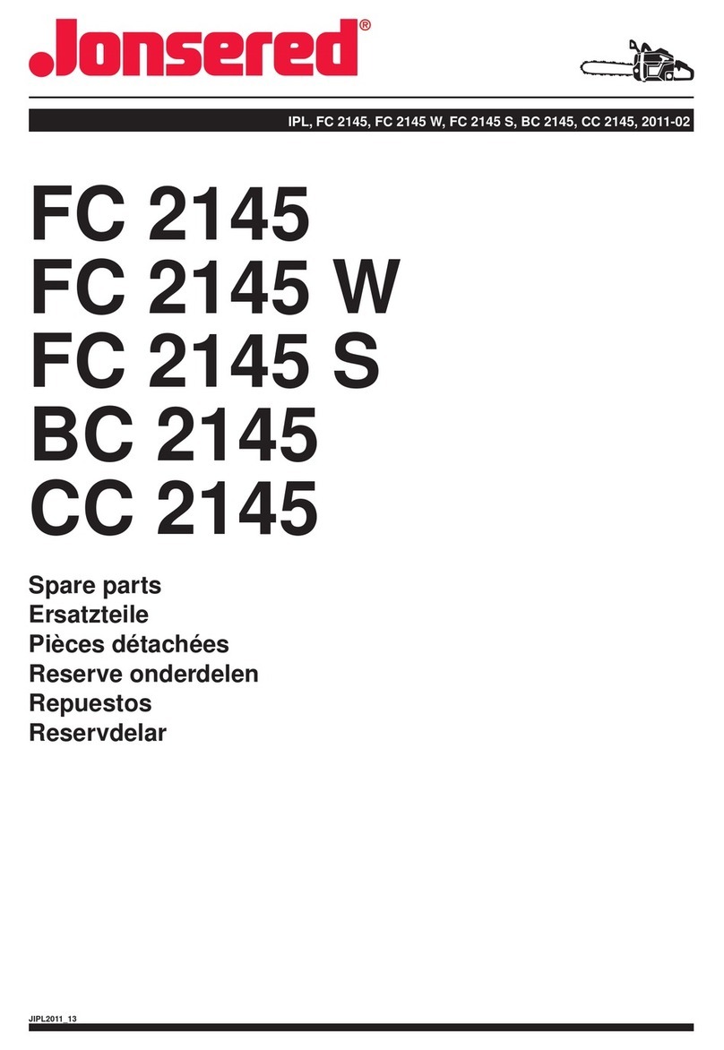 Jonsered CC 2145 Guide