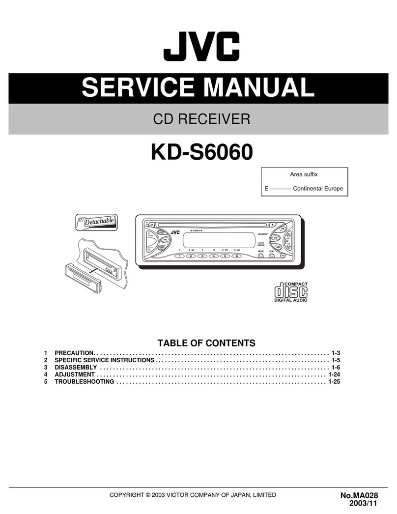 JVC KD-S6060 User manual