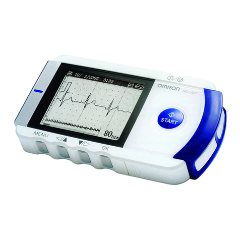 Omron HCG-801 instruction manual