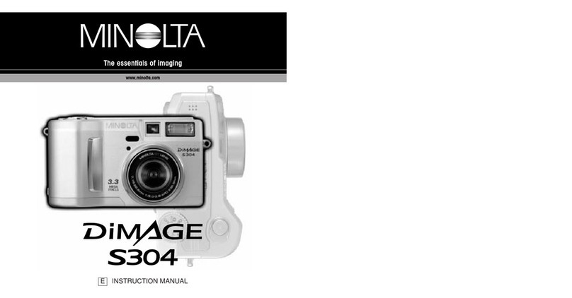 Minolta Dimage S 304 User manual