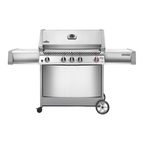 Napoleon PRESTIGE 600RB User manual