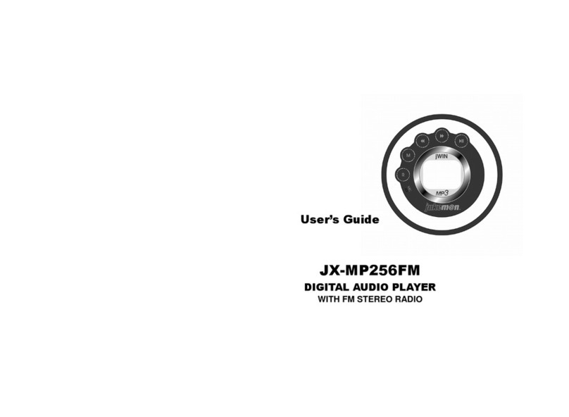 jWIN JX-MP256FM user guide