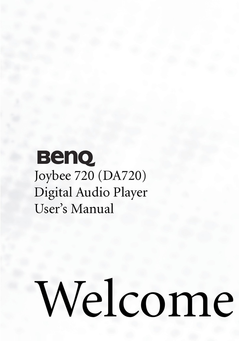 BenQ Joybee 720 user manual