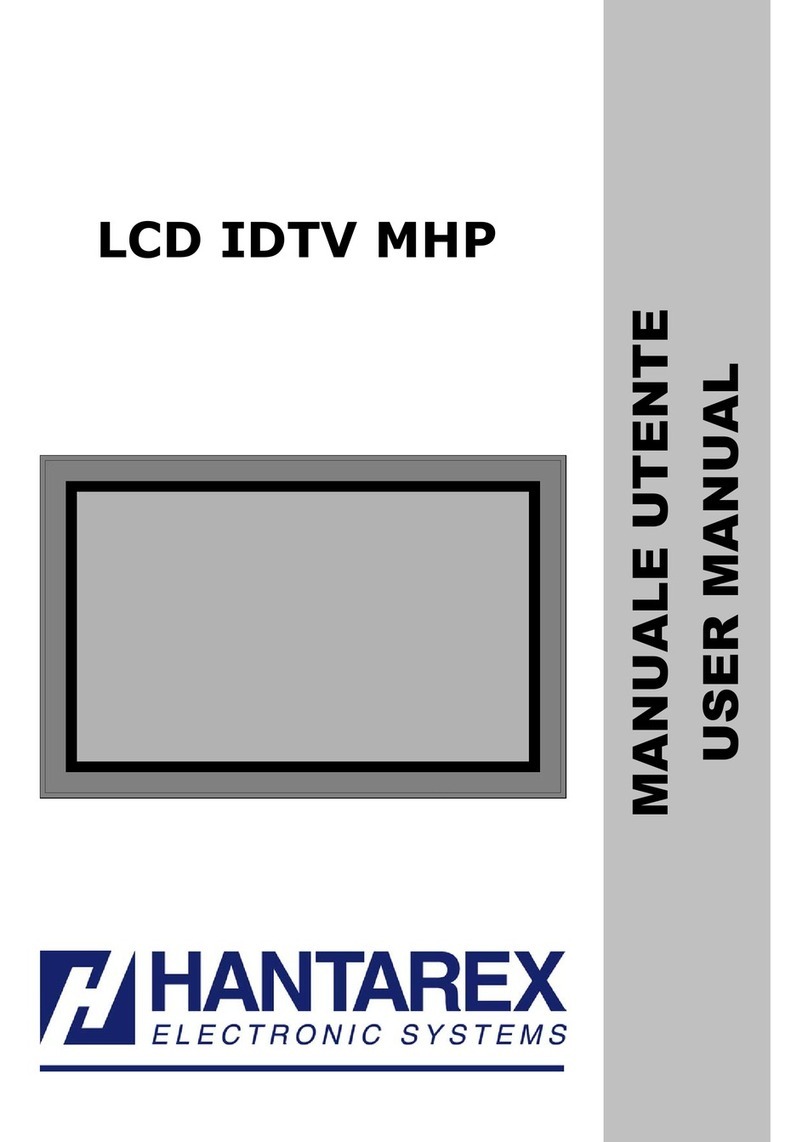 Hantarex LCD IDTV MHP User manual