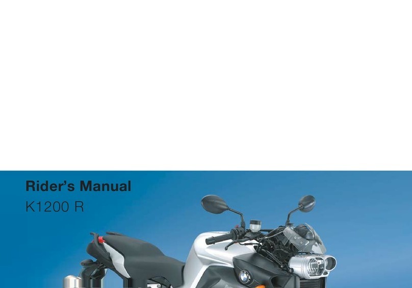 BMW MOTORRAD K 1200 R Sport Rider's manual