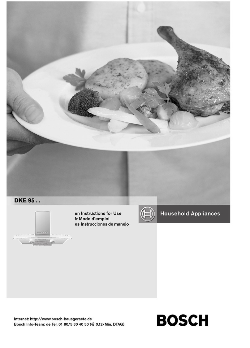 Bosch DKE95 Series User manual