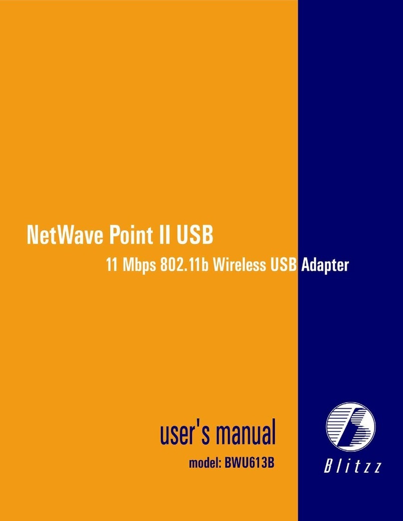 Blitzz BWU613B User manual