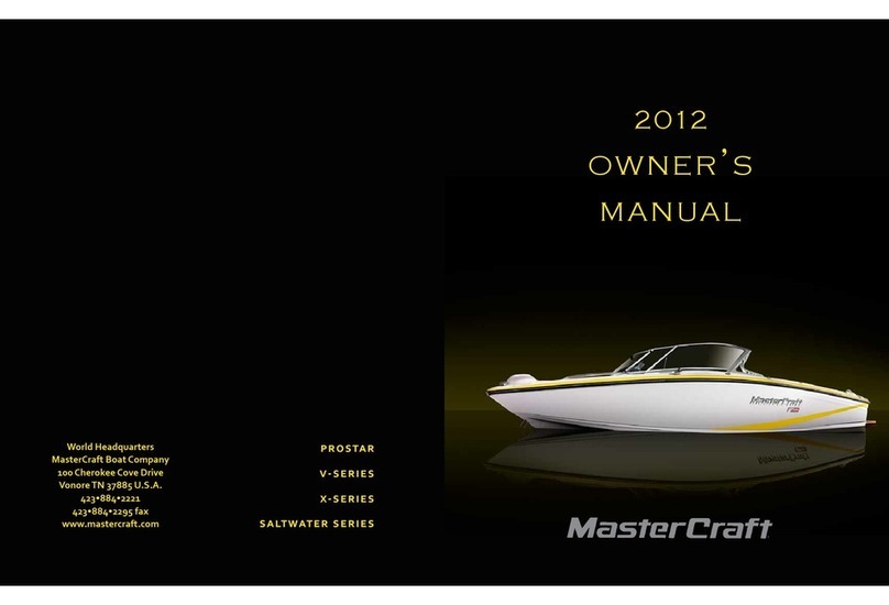 MasterCraft ProStar 190 User manual MasterCraft ProStar 190 User manual