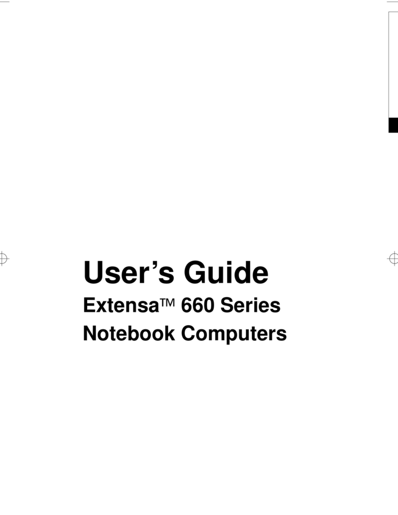Acer Extensa 660 user guide