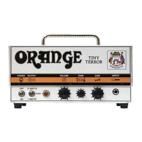 ORANGE Tiny Terror User manual