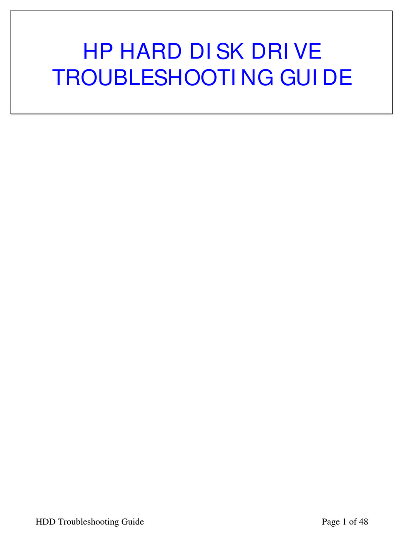 HP HDD User manual