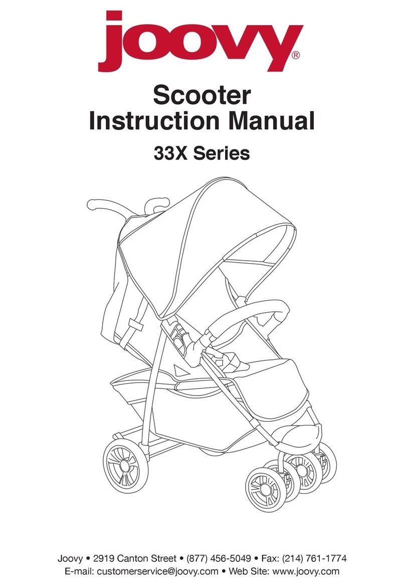 Joovy Scooter 33X Series User manual