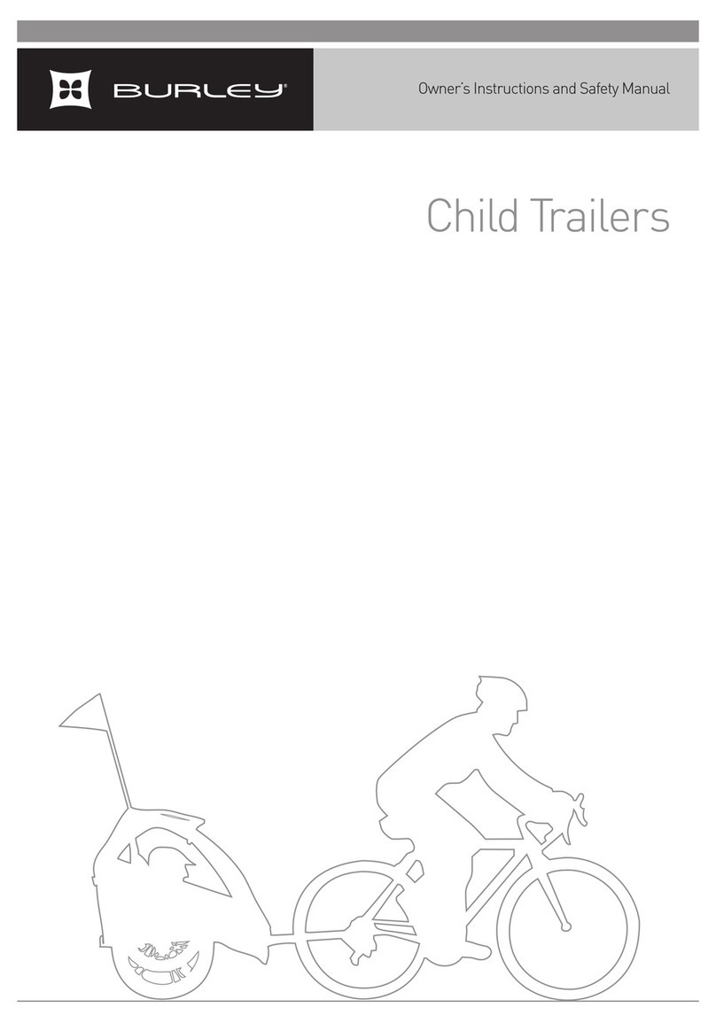 Burley Child Trailers Owner's instruction and safety manual