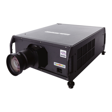 Digital Projection Titan Super Quad User manual